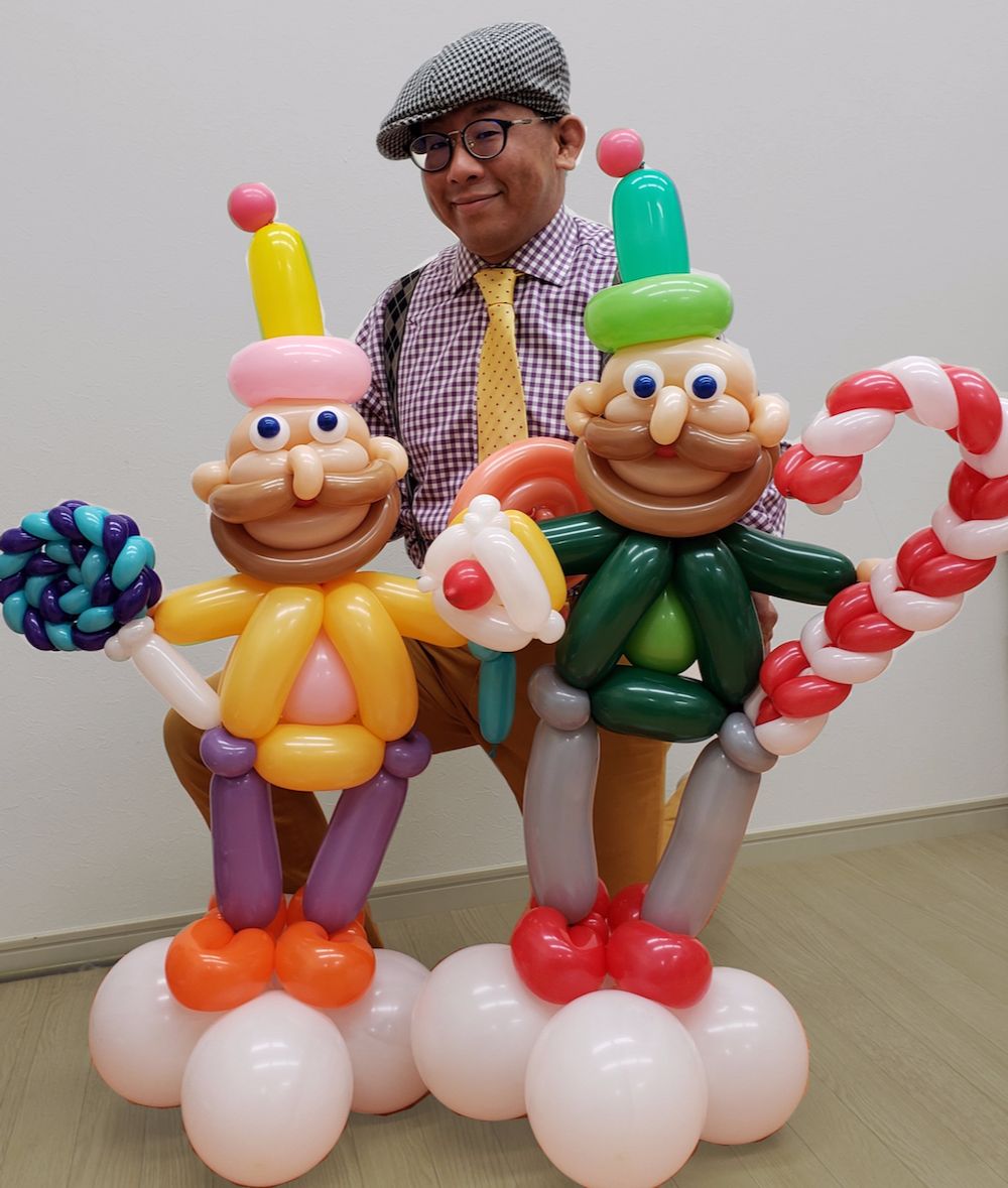 ギャラリー of バルーンアート全米チャンピオン風船職人SHINO